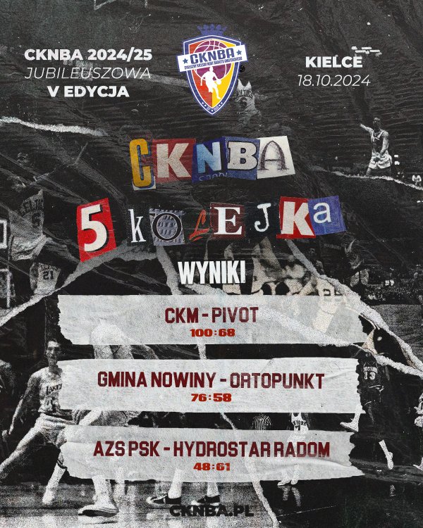 V kolejka CKNBA