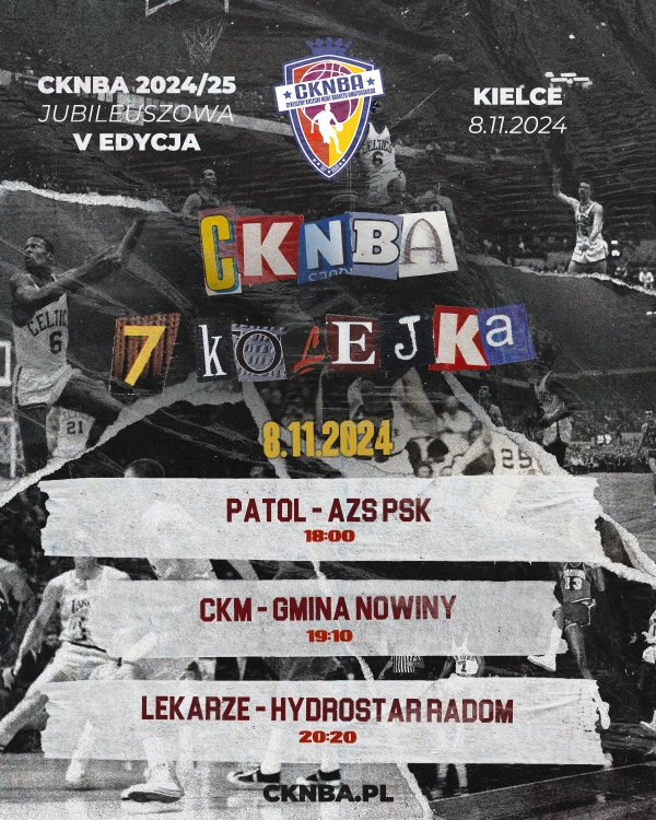 Roster VII kolejki CKNBA