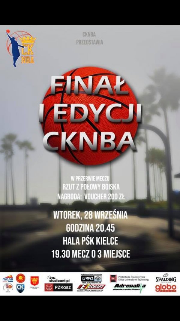 ZAPRASZAMY NA FINAŁ I EDYCJI CKNBA